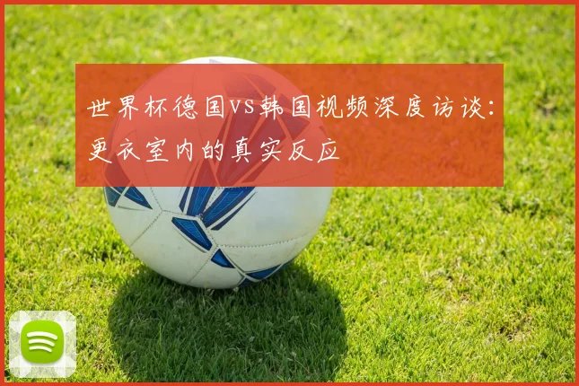 世界杯德国vs韩国视频深度访谈：更衣室内的真实反应